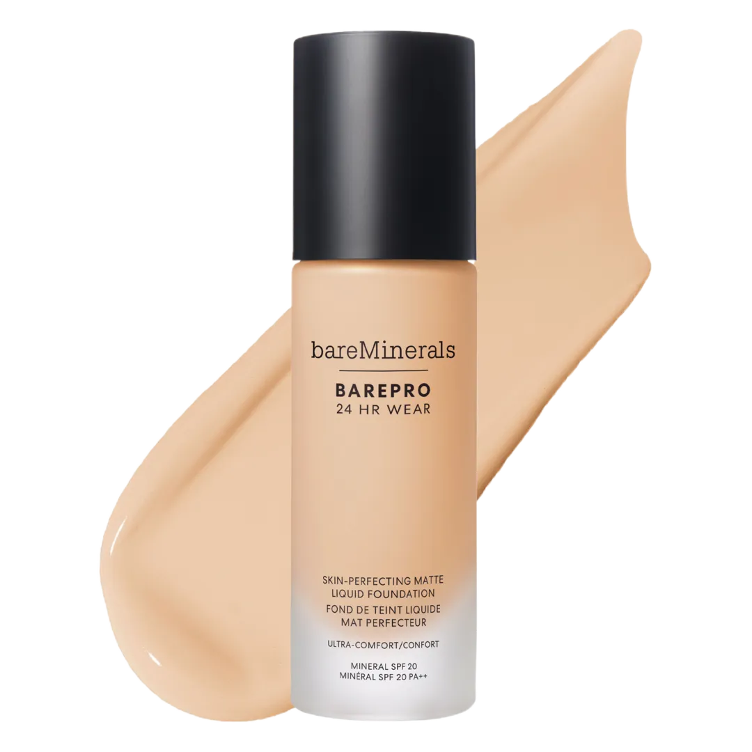 bareMinerals BarePro 24HR Wear Skin-Perfecting Matte Liquid Foundation SPF20