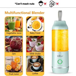 Bear Brand Portable Personal Blender LLJ-C04G5 Green
