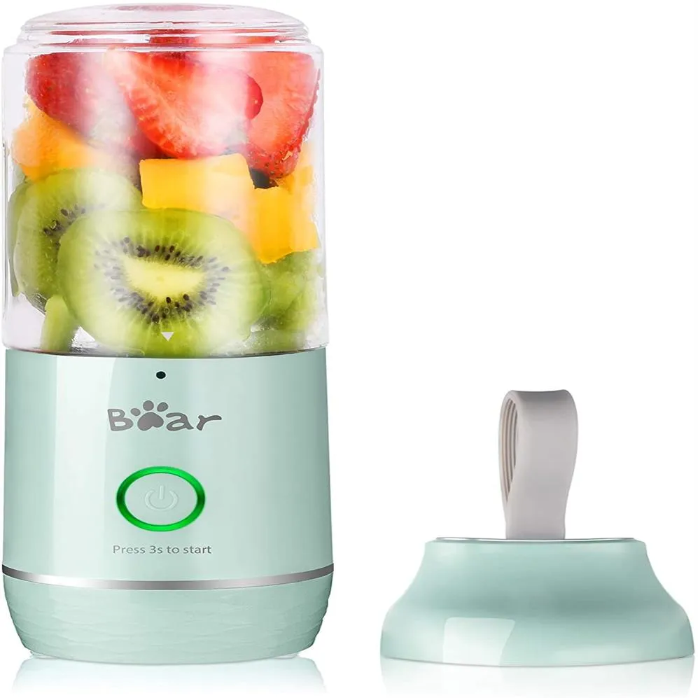 Bear Brand Portable Personal Blender LLJ-C04G5 Green