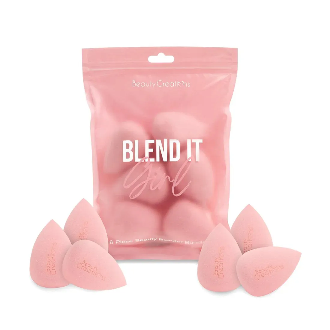 Beauty Creations Blend It Girl 6 Piece Beauty Blender Bundle