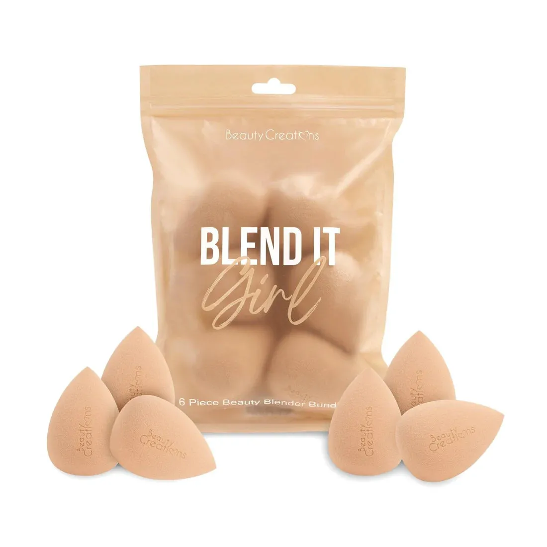 Beauty Creations Blend It Girl 6 Piece Beauty Blender Bundle