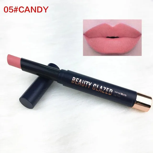 Beauty Glazed Moisturizing Waterproof Lasting Matte Lipstick