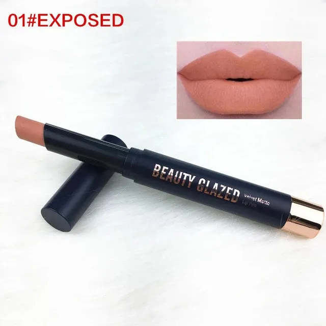Beauty Glazed Moisturizing Waterproof Lasting Matte Lipstick