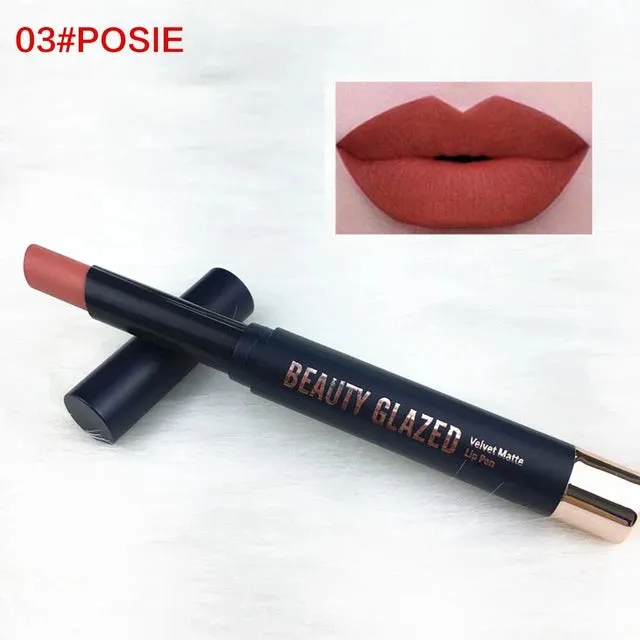 Beauty Glazed Moisturizing Waterproof Lasting Matte Lipstick