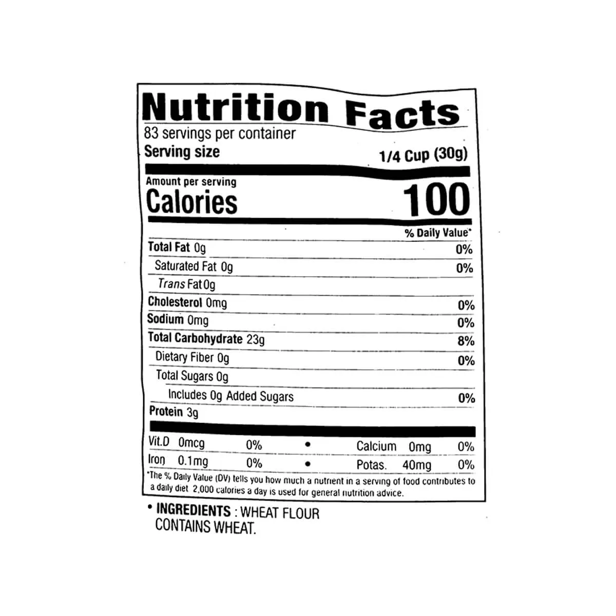 Beksul Wheat 100% Soft All-Purpose Flour 5.5lb