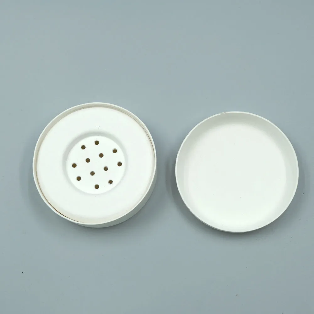 Biodegradable Sugarcane Paper Loose Powder Container