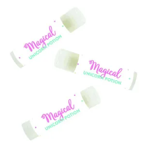 Birthday Party Lip Balm Favors Magical Unicorn Potion
