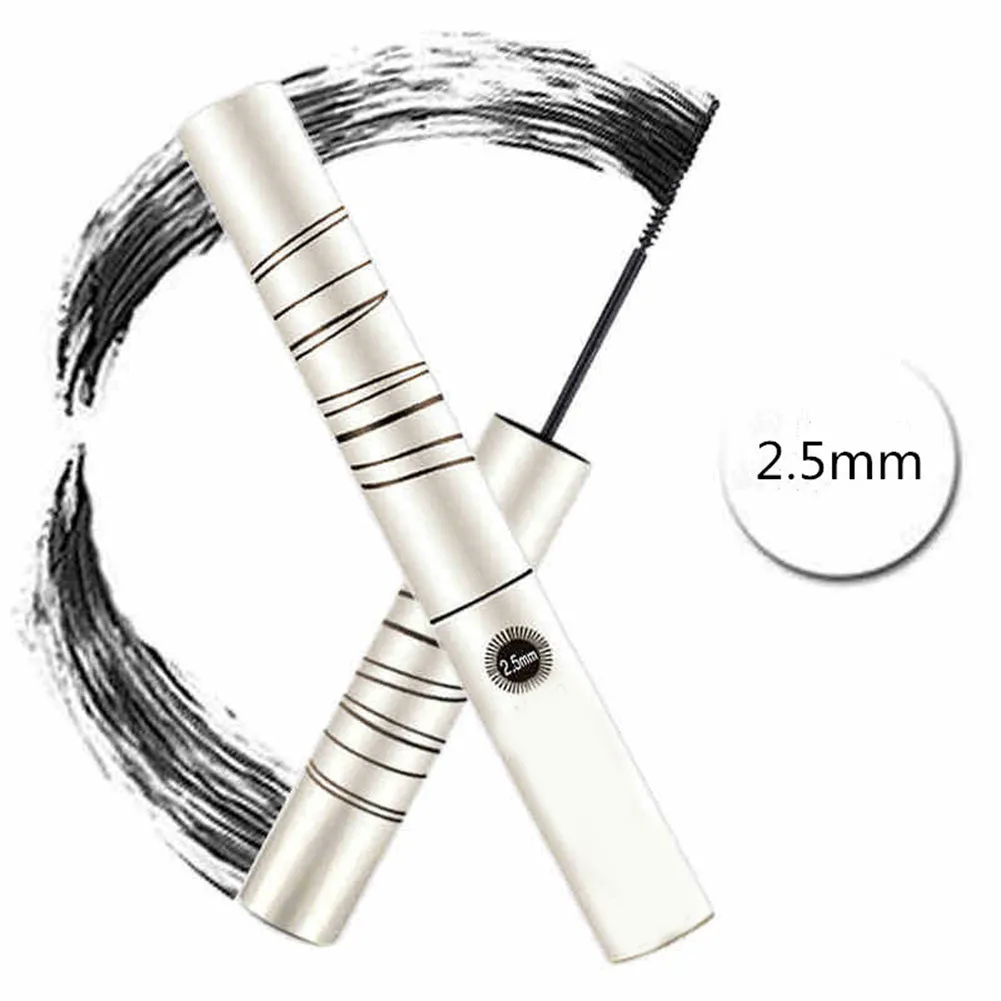 Black Natural Long Curling Fiber Mascara Eyelashes Extension Makeup Beauty