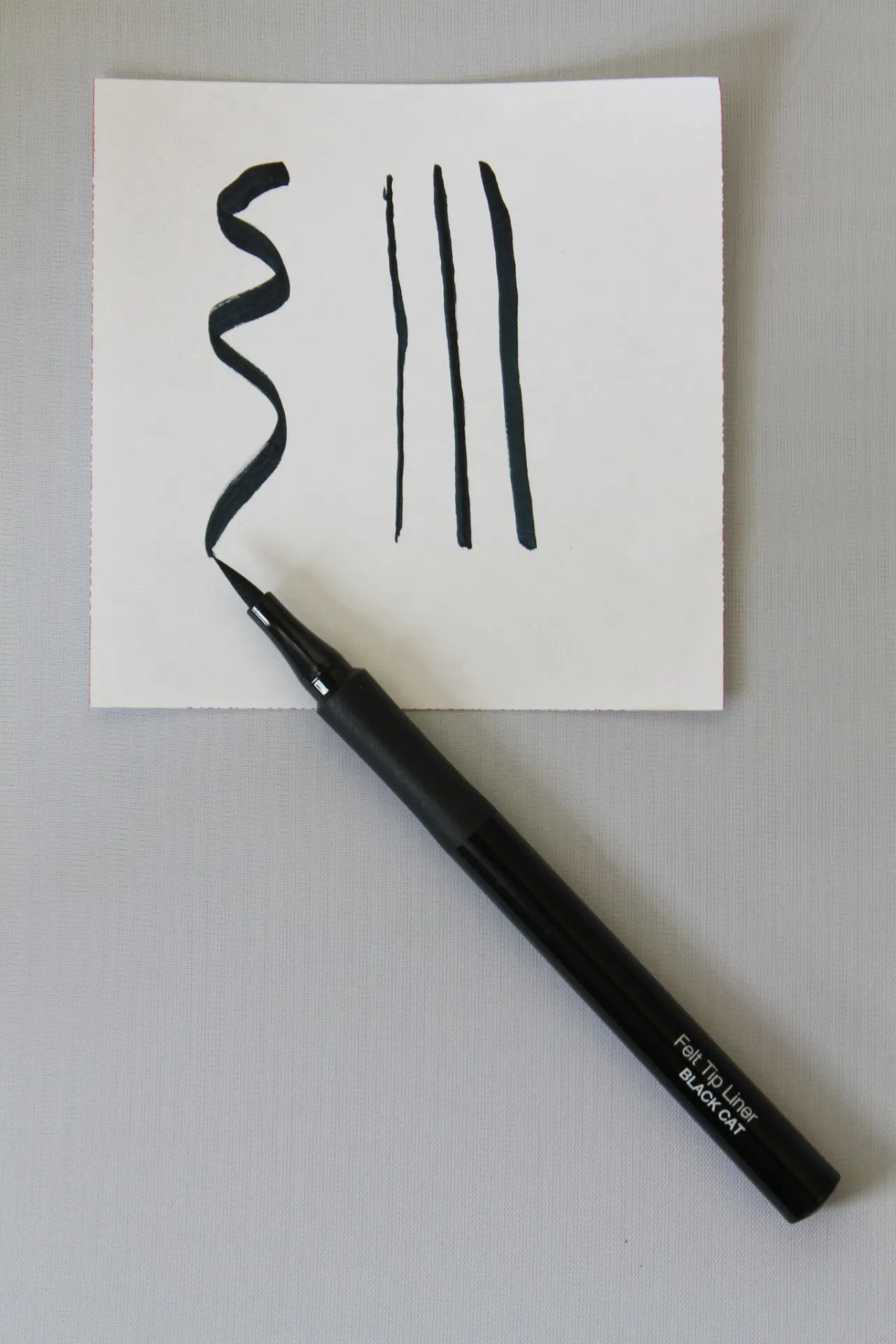 Black Precision Felt Eyeliner