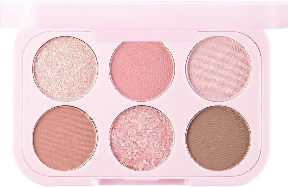 BLESSED MOON Soap Palette 哑光珠光二合一6色眼影盘 3.8g