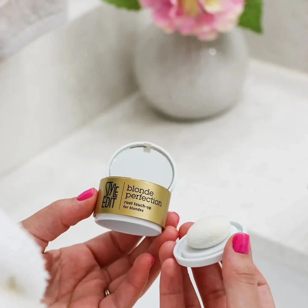 Blonde Travel Duo: Touch Up Powder and Travel Sized Concealer Spray