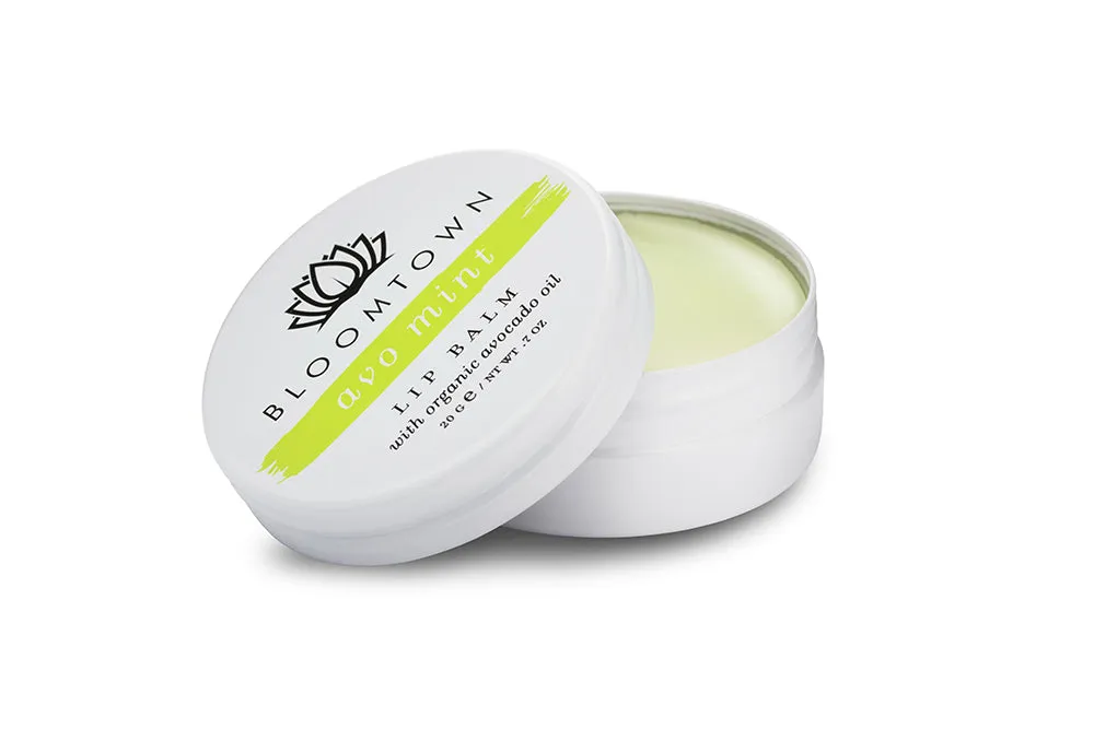 Bloomtown - Organic Vegan Avocado & Mint Lip Balm