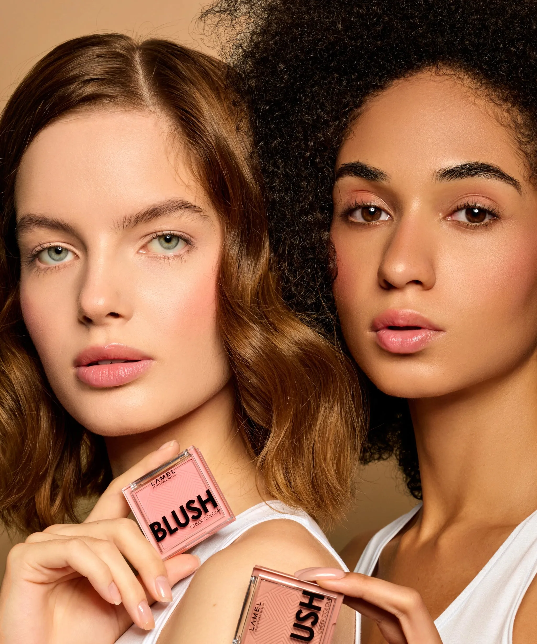 Blush cheek colour