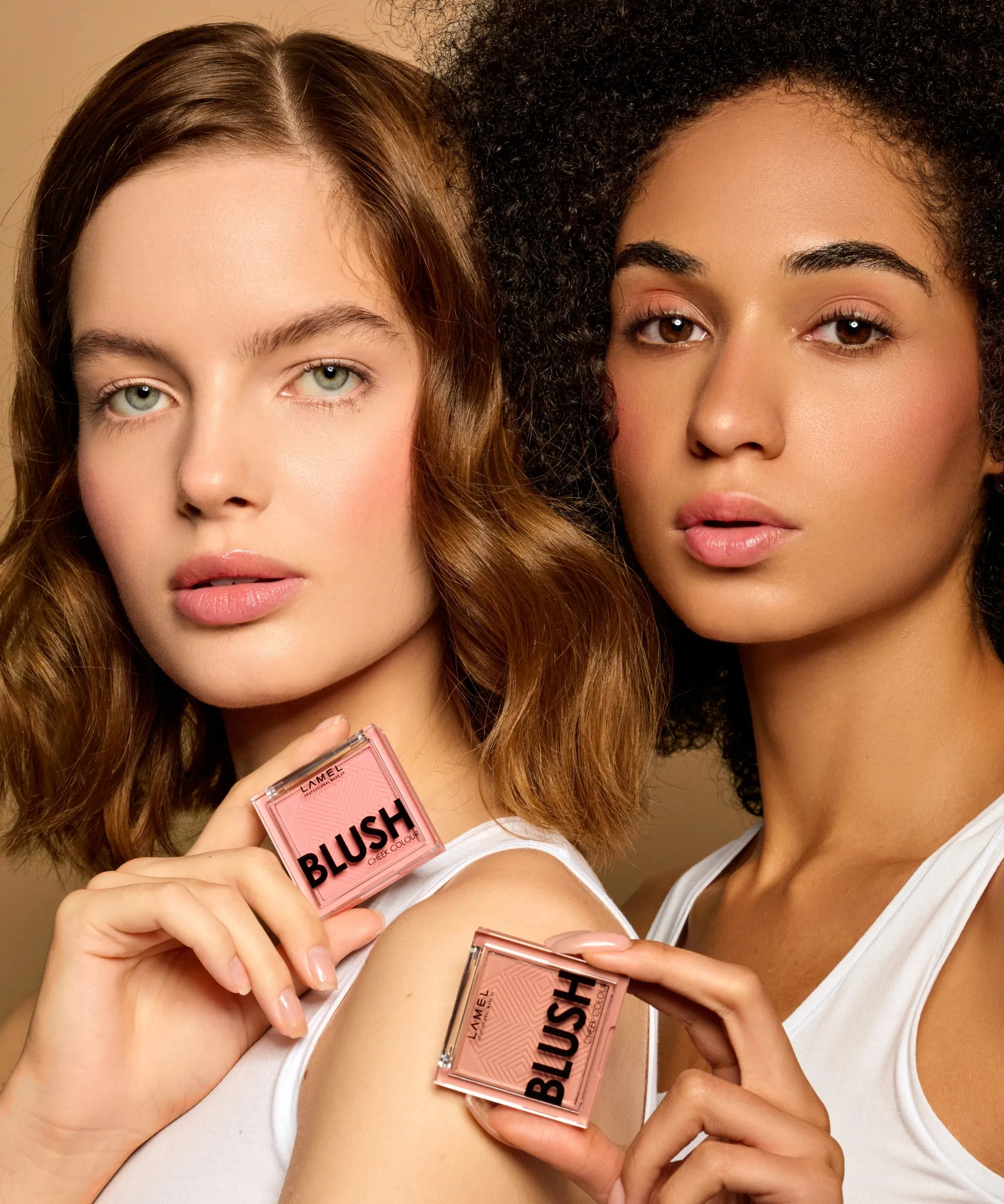 Blush cheek colour