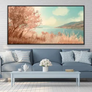 Blush Horizon Canvas