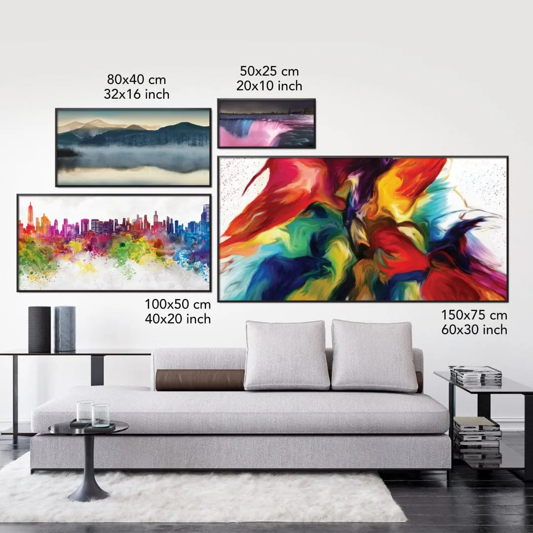 Blush Horizon Canvas