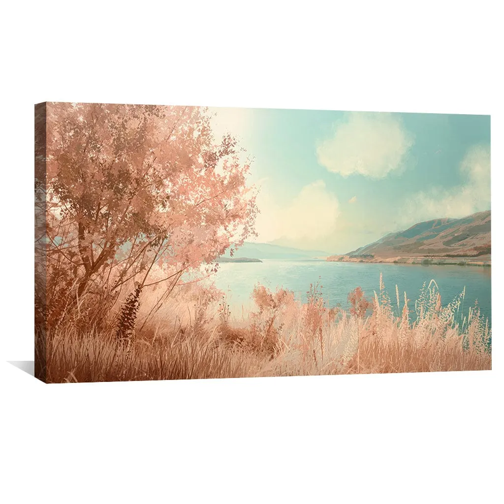 Blush Horizon Canvas