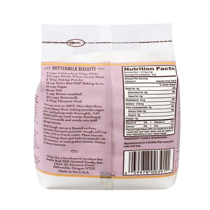 Bob's Red Mill - Baking Soda, 16oz