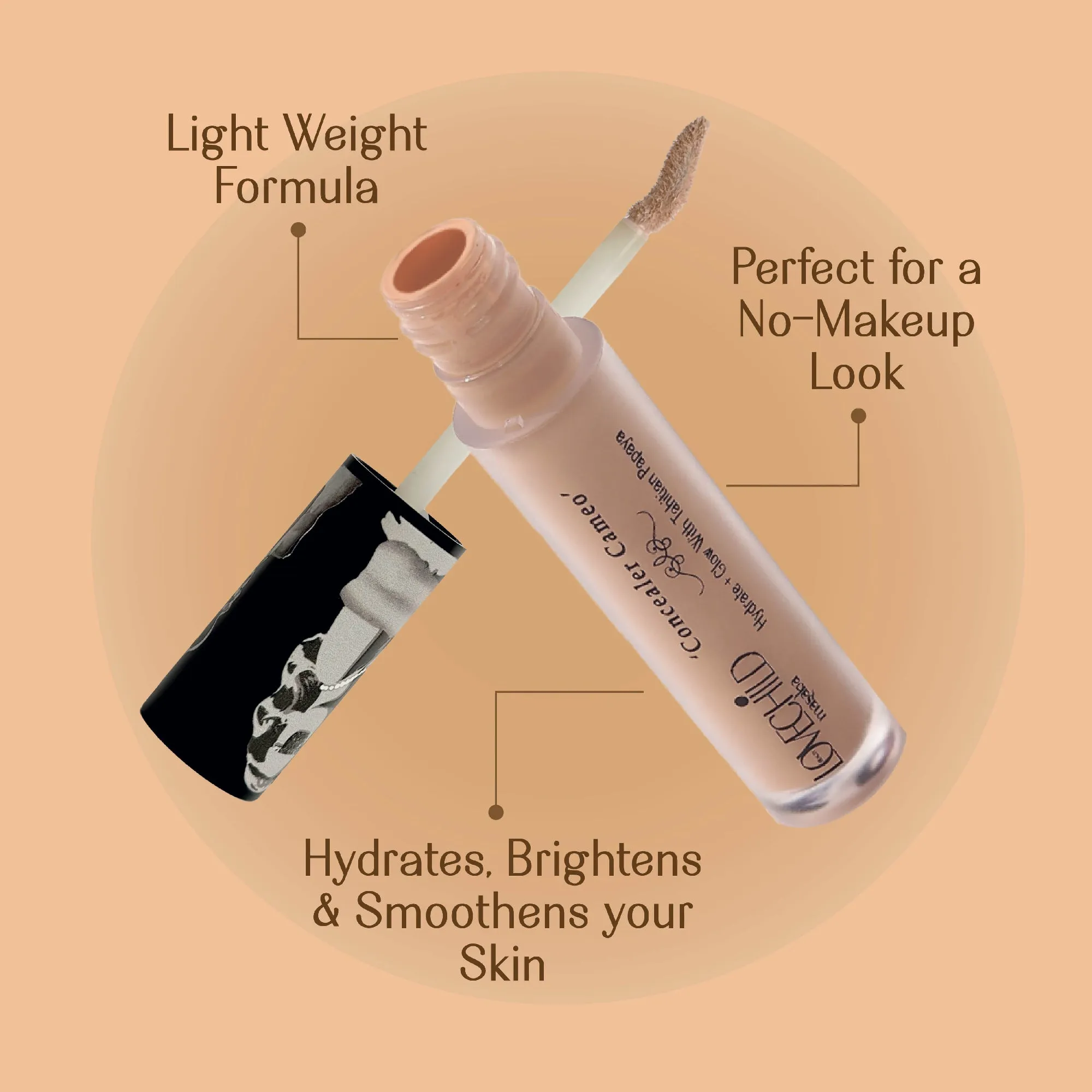 Bombshell Ivory- Concealer Cameo  Natural Finish