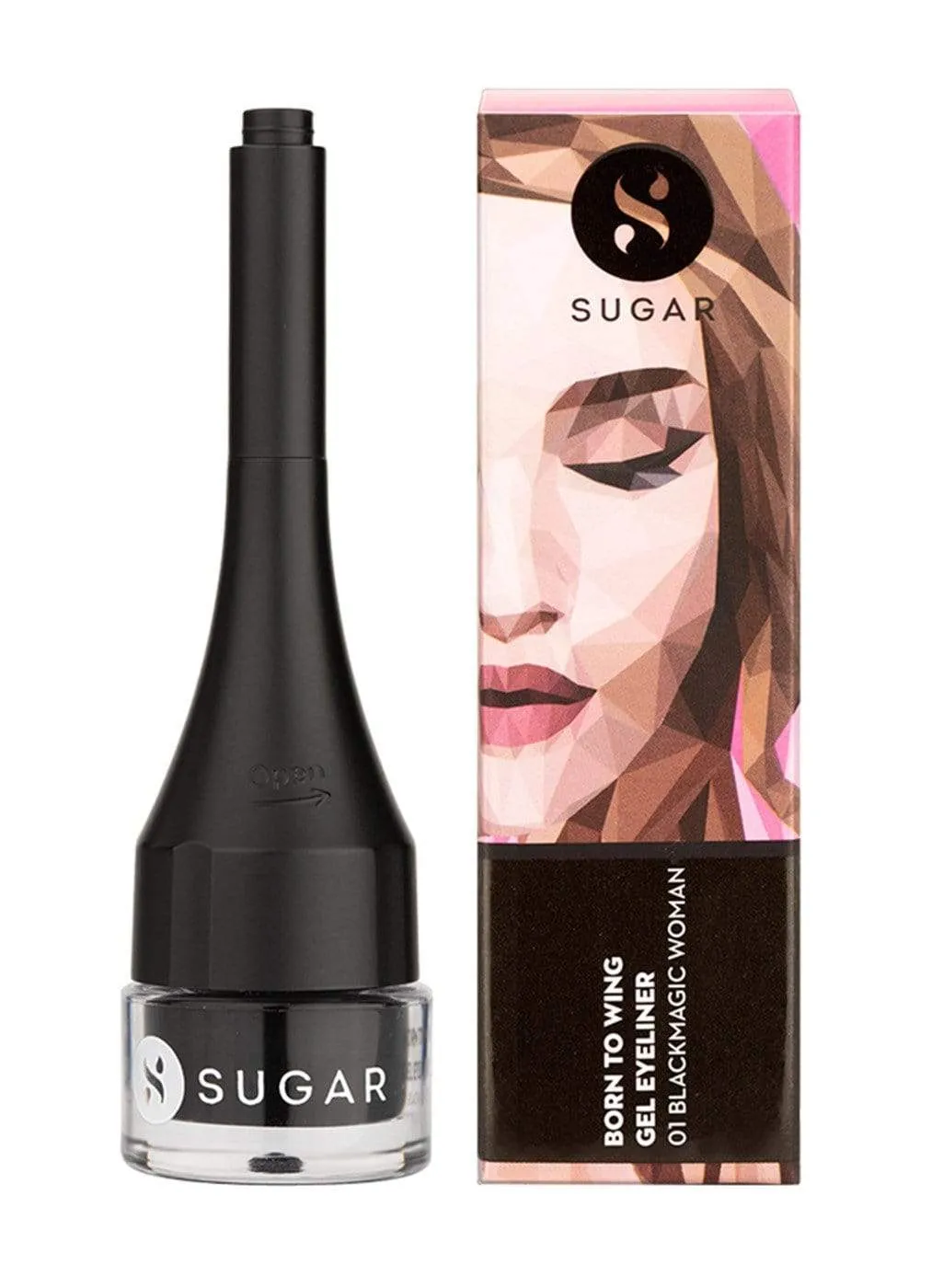 Born To Wing Gel Eyeliner - 01 Blackmagic Woman