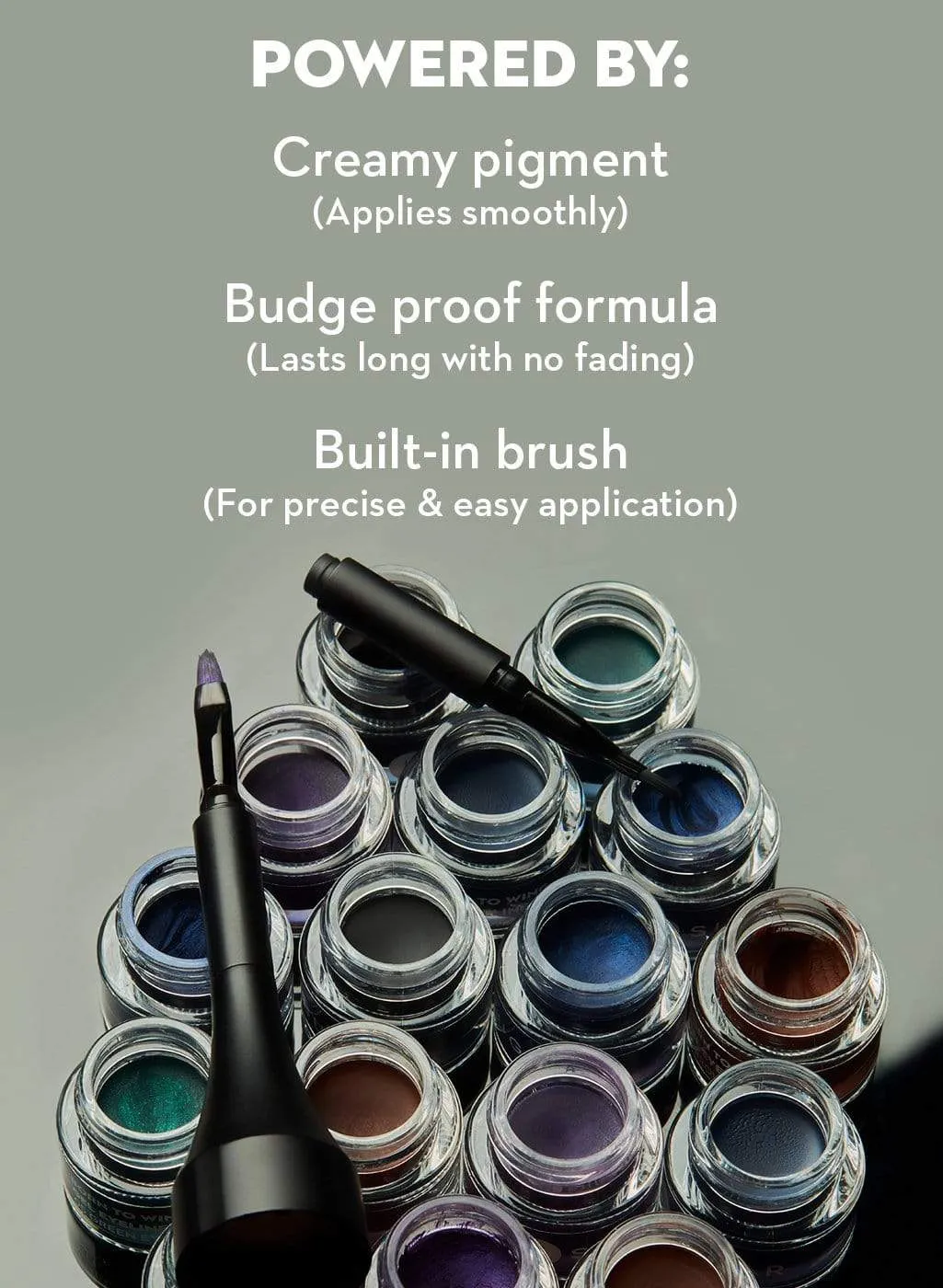 Born To Wing Gel Eyeliner - 01 Blackmagic Woman