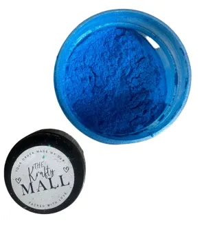 Brilliant blue pearl pigment