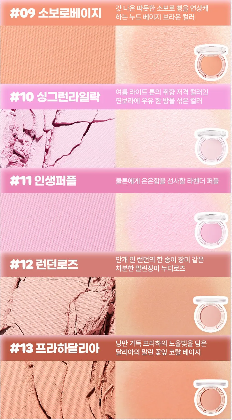 By Flower Blusher 03 Grapefruit Cotton Candy