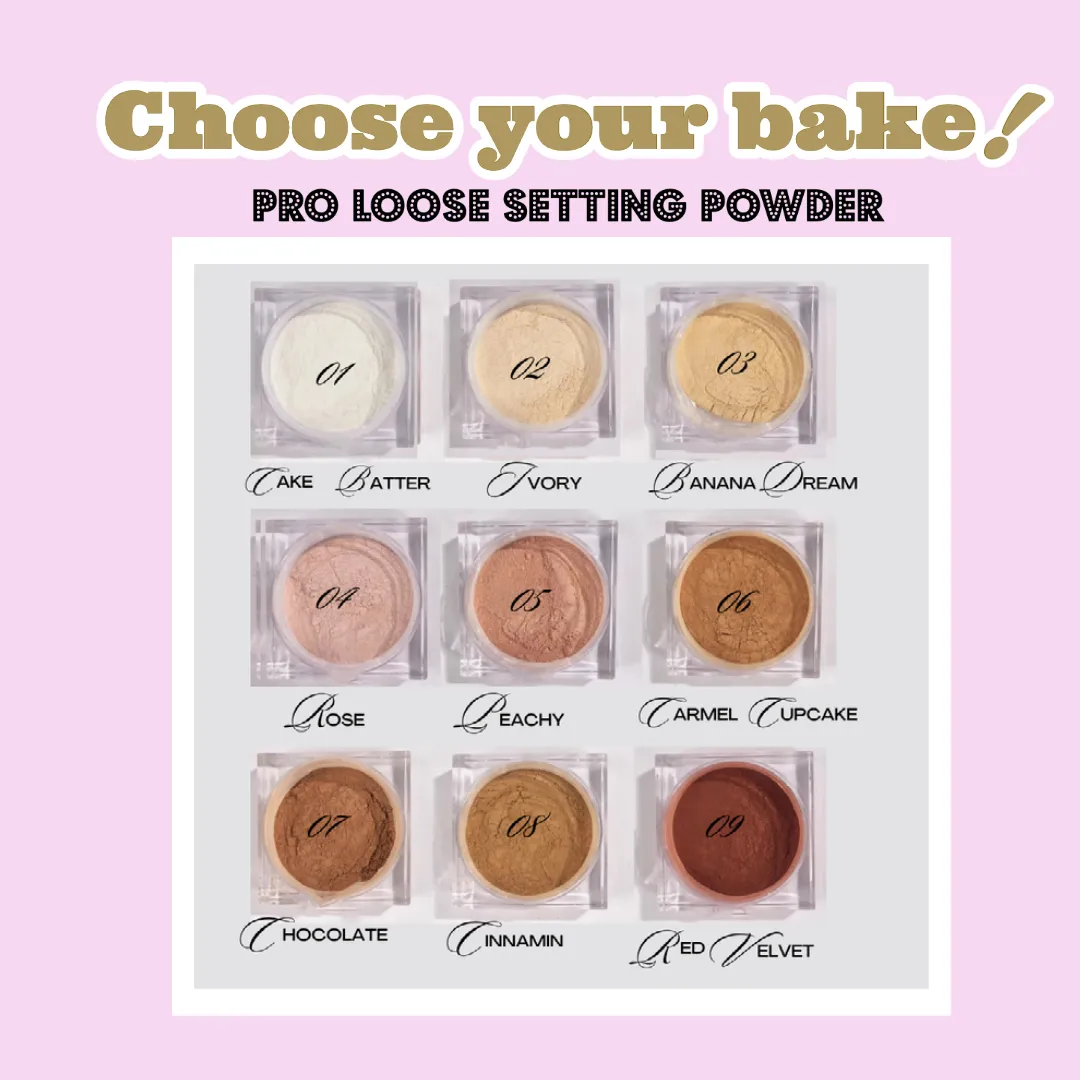 Cake Batter (Translucent) - Pro Loose Setting Powder