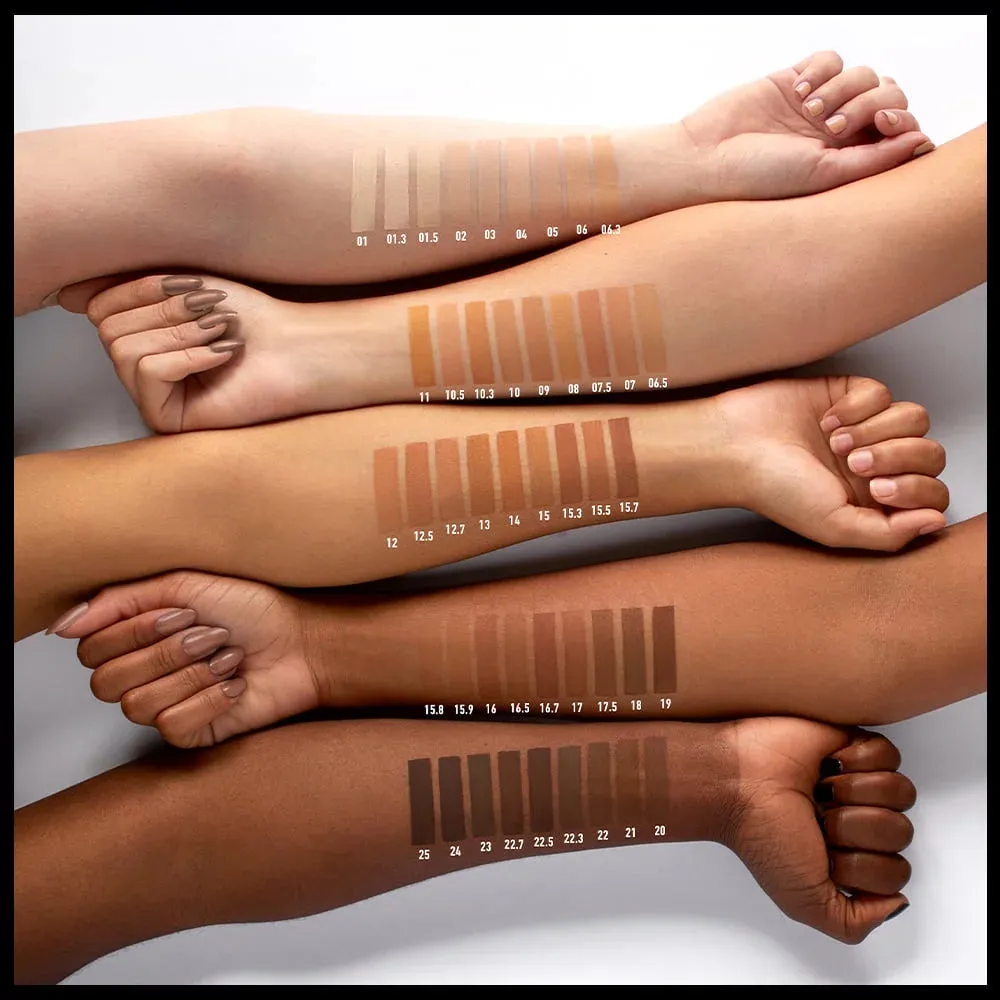 Can'T Stop Won'T Stop 24Hr Full Coverage Liquid Foundation, Matte Finish, Waterproof, Medium Olive, 1 Fl Oz
