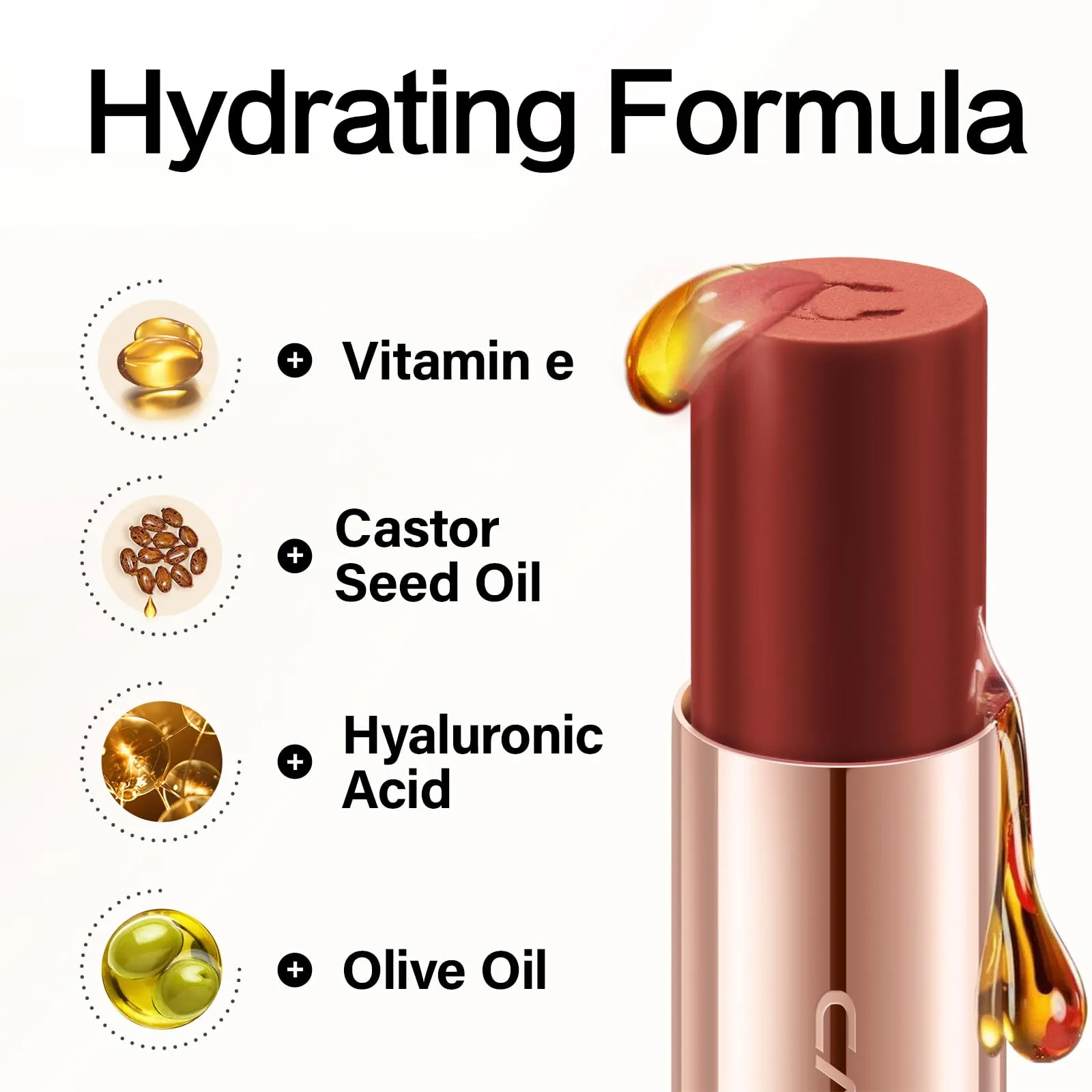 CARSLAN Matte Lipstick Hydrating Lip Color Makeup, Highly Pigmented Lipstick with Moisturizing Formula, Lightweight, Smooth, M11