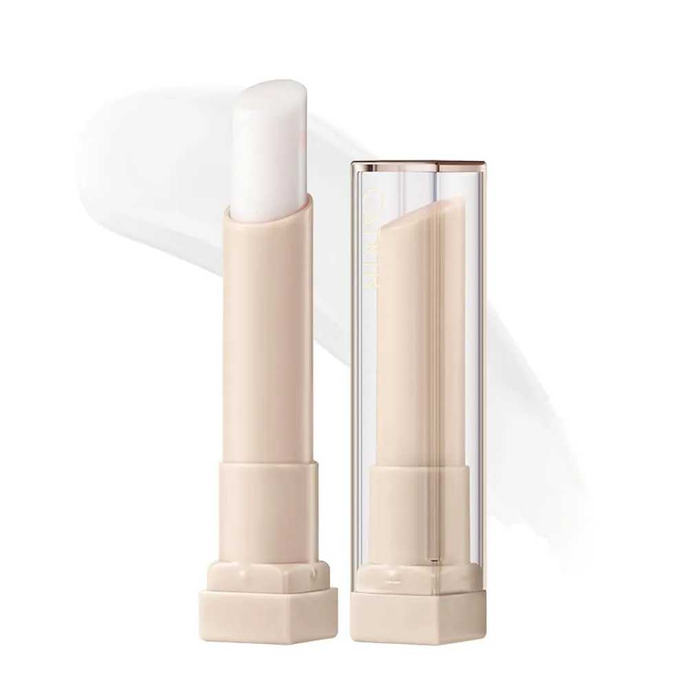 CATKIN Ultra Hydrating Natural Plant Extract Lip Balm for Dry Lips Moisturizing Chapstick Lip Treatment Repair Nourish Lip Skin Care (C01 Colorless)
