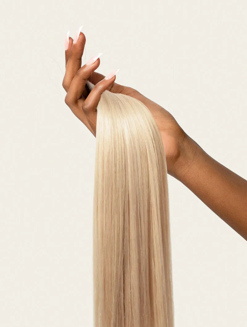 Champagne Blonde, 20" Quad Clip-In Hair Extensions, #240C, 265g