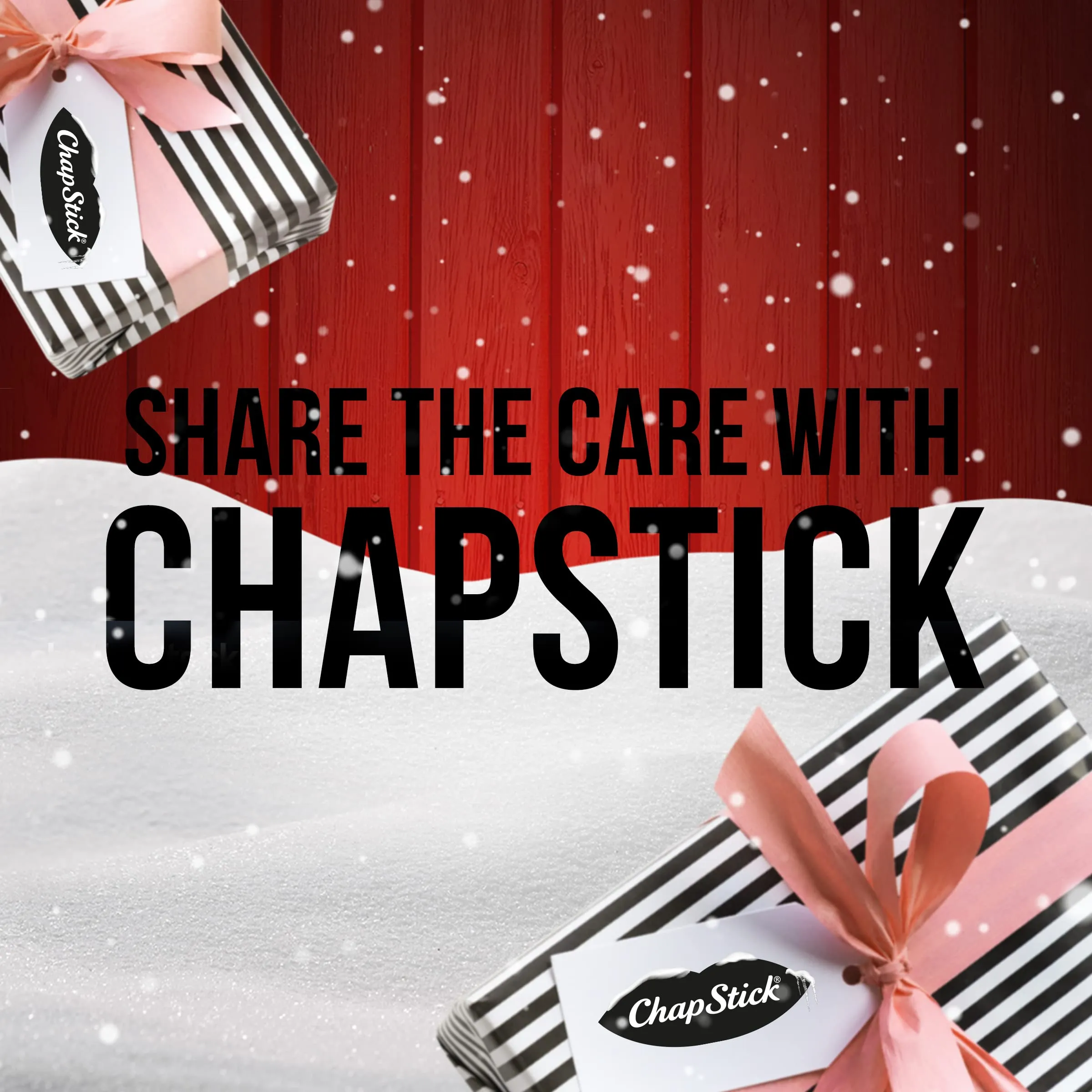 ChapStick Holiday Collection Let’s Celebrate Holiday Lip Balm Stocking Gift Pack - 0.15 Oz (Pack of 4)