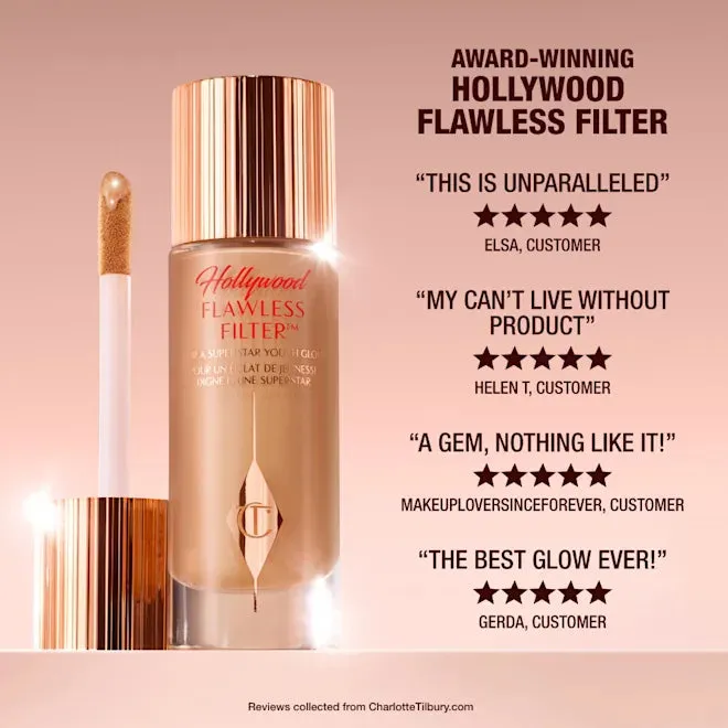 Charlotte Tilbury Hollywood Flawless Filter Liquid Glow Foundation