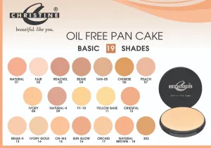 CHRISTINE OIL FREE PAN CAKE CN-W4 15