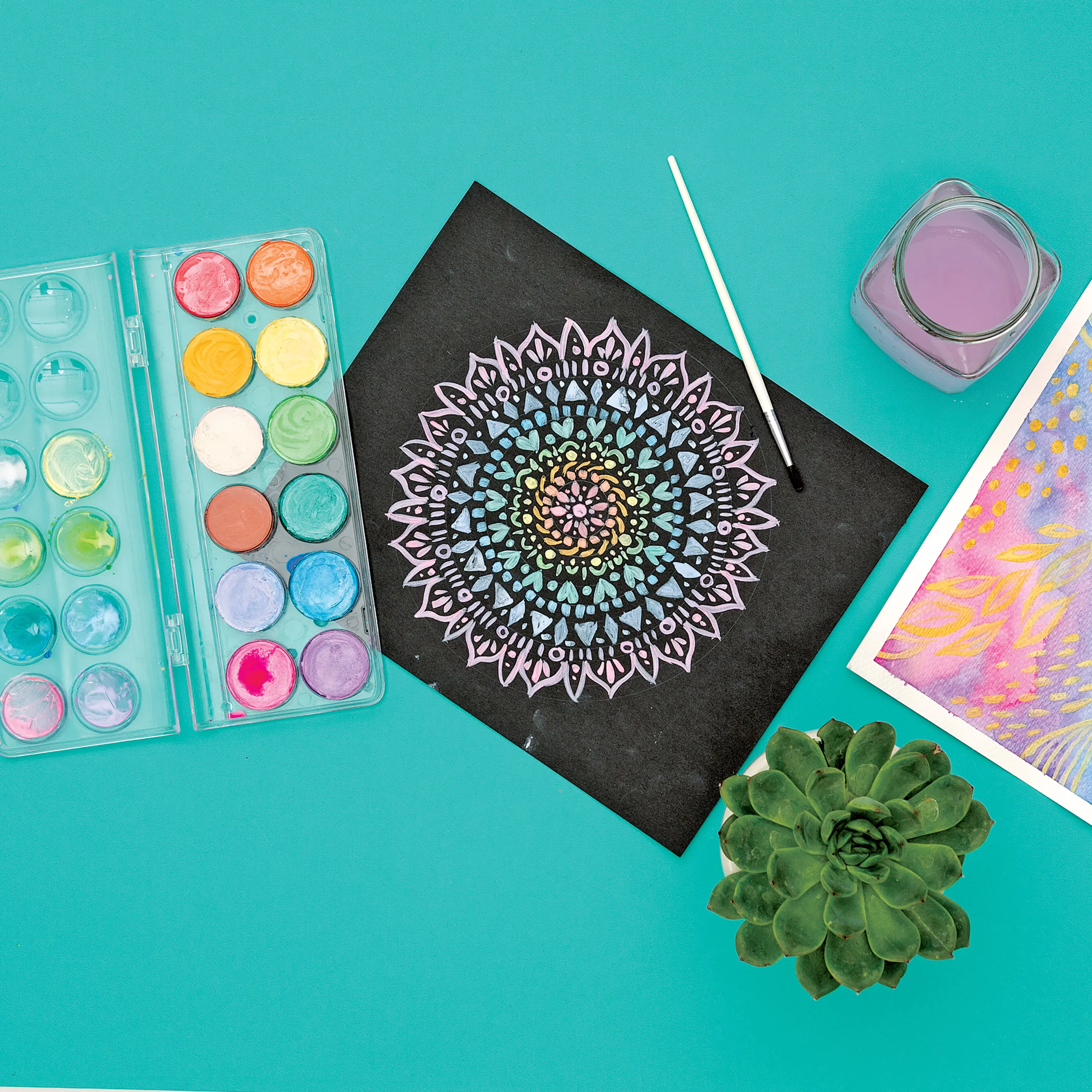 Chroma Blends Watercolor Paint Set - Pearlescent