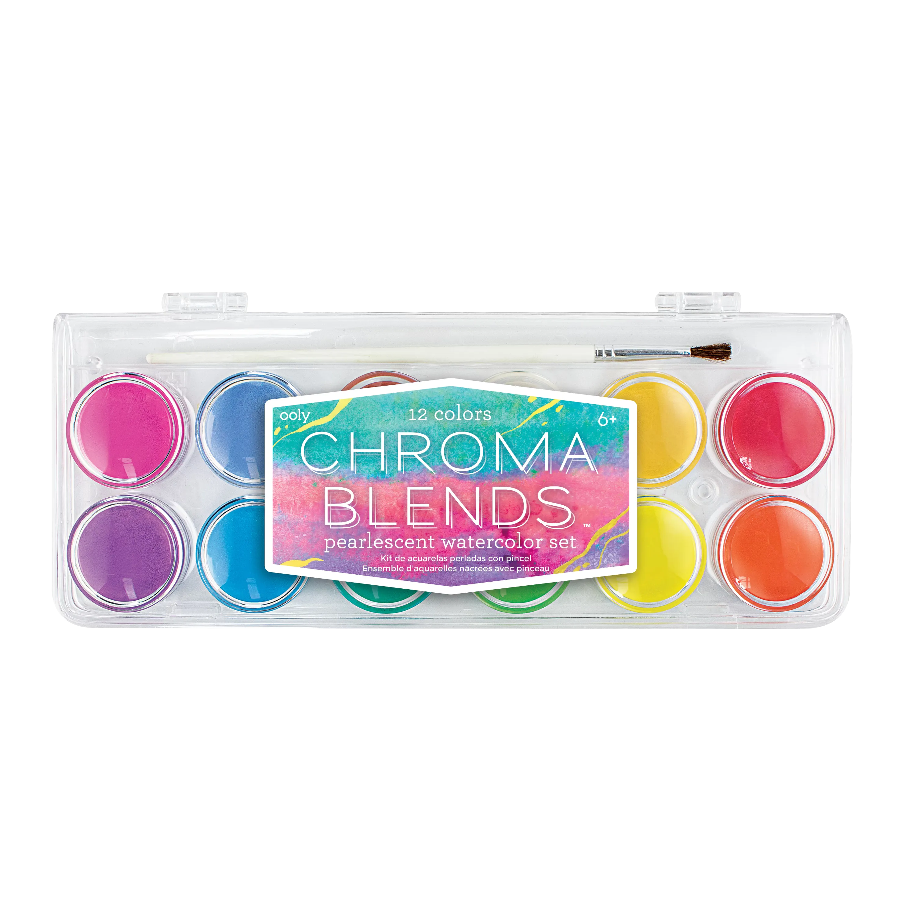 Chroma Blends Watercolor Paint Set - Pearlescent
