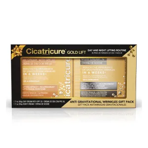 Cicatricure Gold Lift for Gravitational Wrinkles Facial Gift Set 2 -Pack, Day & Night Cream - Case of 6