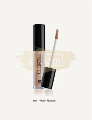 Claraline Professional HD Effect Liquid Concealer 181 - Warm Natural