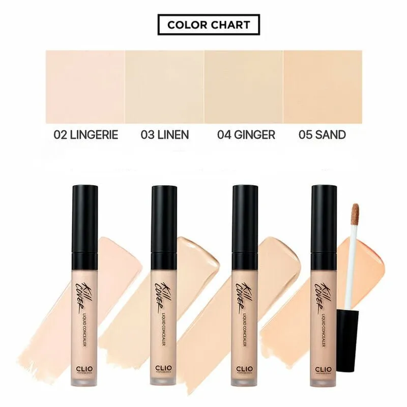 Clio Kill Cover Liquid Concealer (2 Shades)