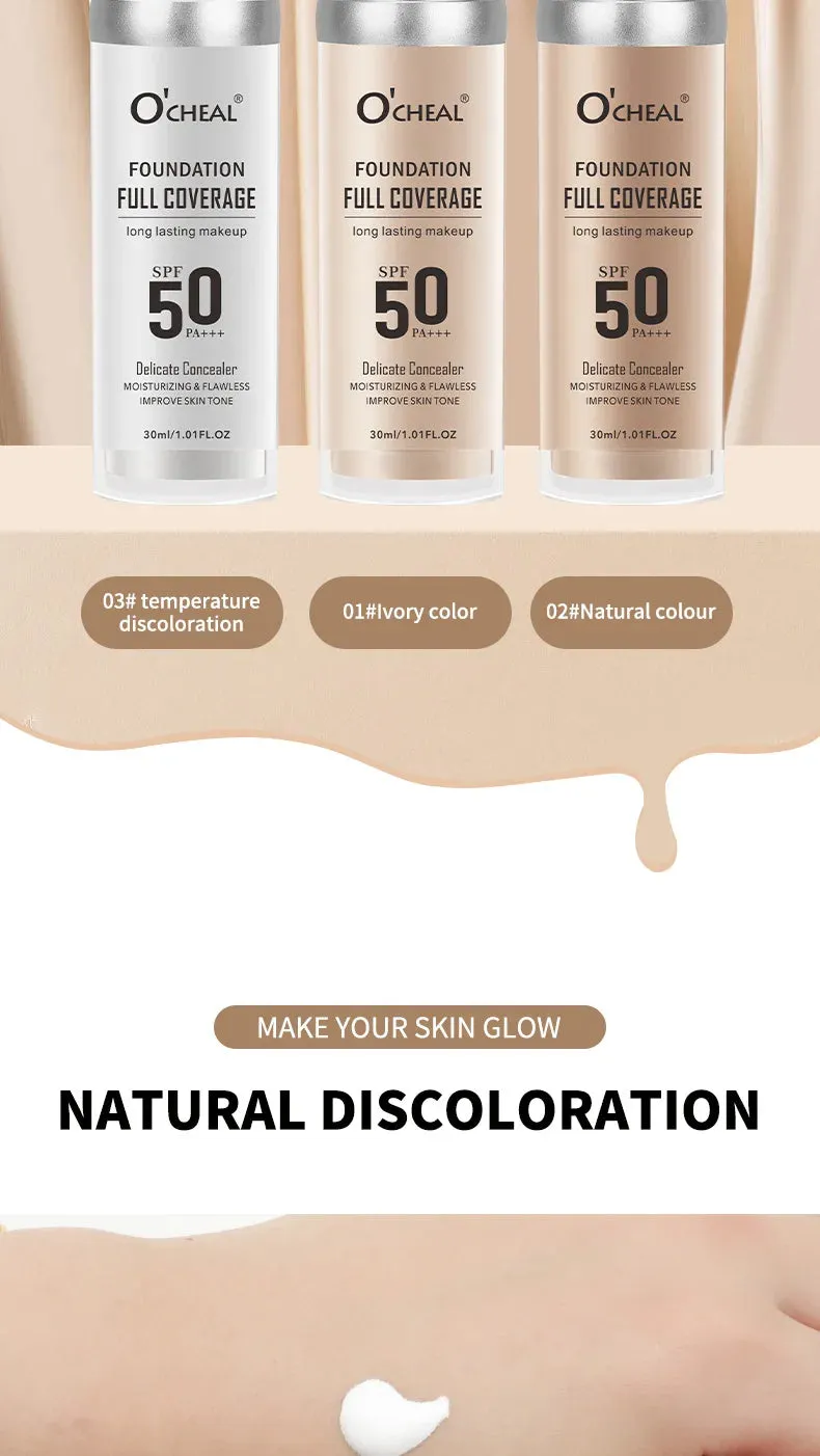 Color Changing Liquid Foundation Concealer