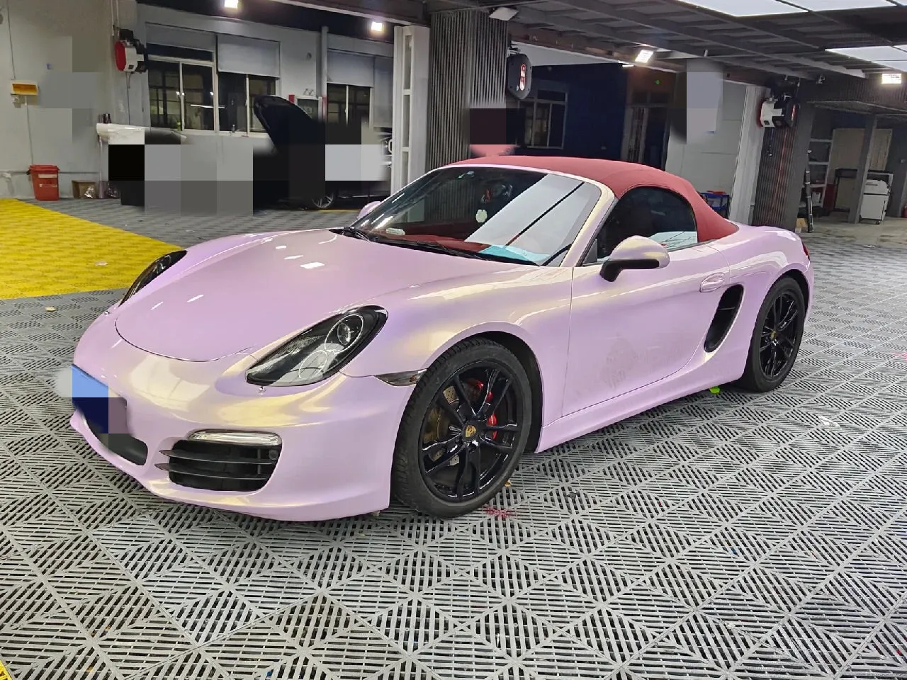 Color Shift Glazed Pink Gold Vinyl Wrap