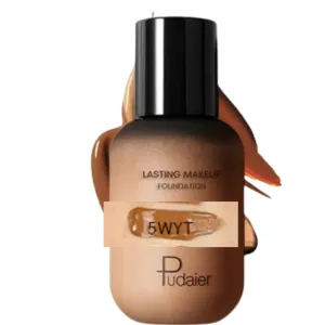 Concealing 24-Hour Liquid Foundation For Face & Body Full Coverage, Color: 5WYT (Warm Yellow Tanned 5), 1 fl. oz.