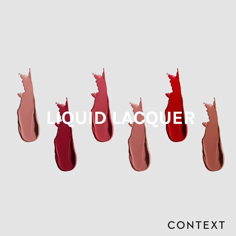 CONTEXT SKIN Non Toxic Liquid Lipstick - Liquid Lacquer long lasting color Lipstick for Women (6.5 G) (Mad Love)
