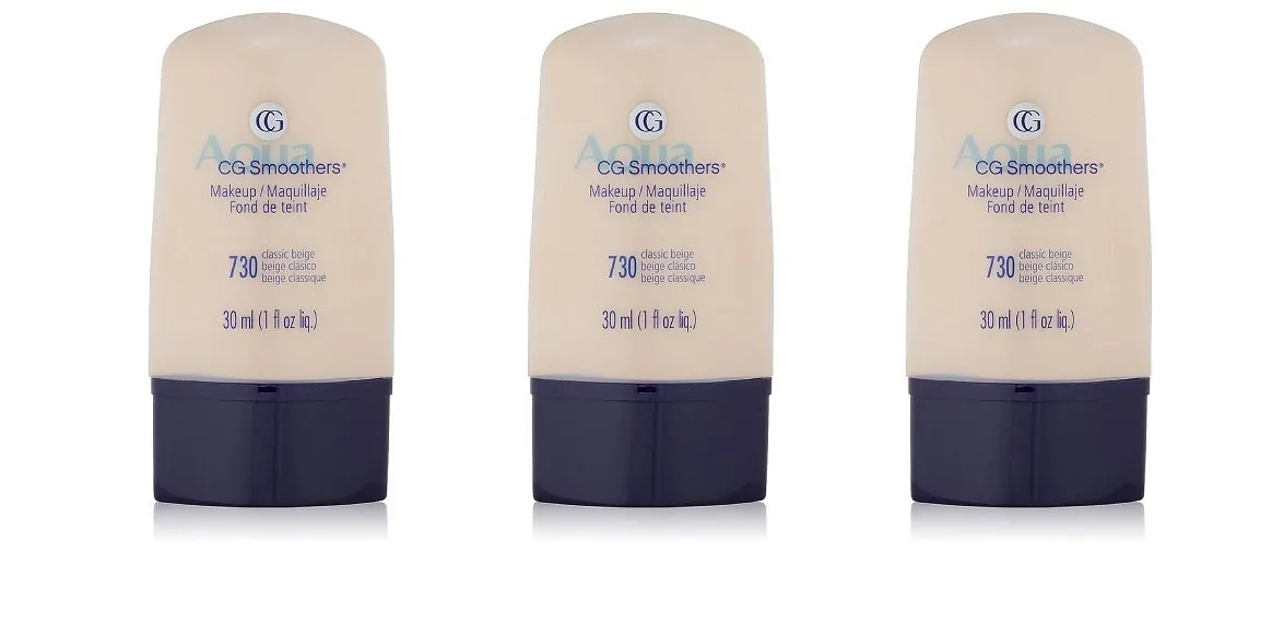 Covergirl CG Smoothers Hydrating Liquid Foundation 715 Natural Ivory CHOOSE PACK