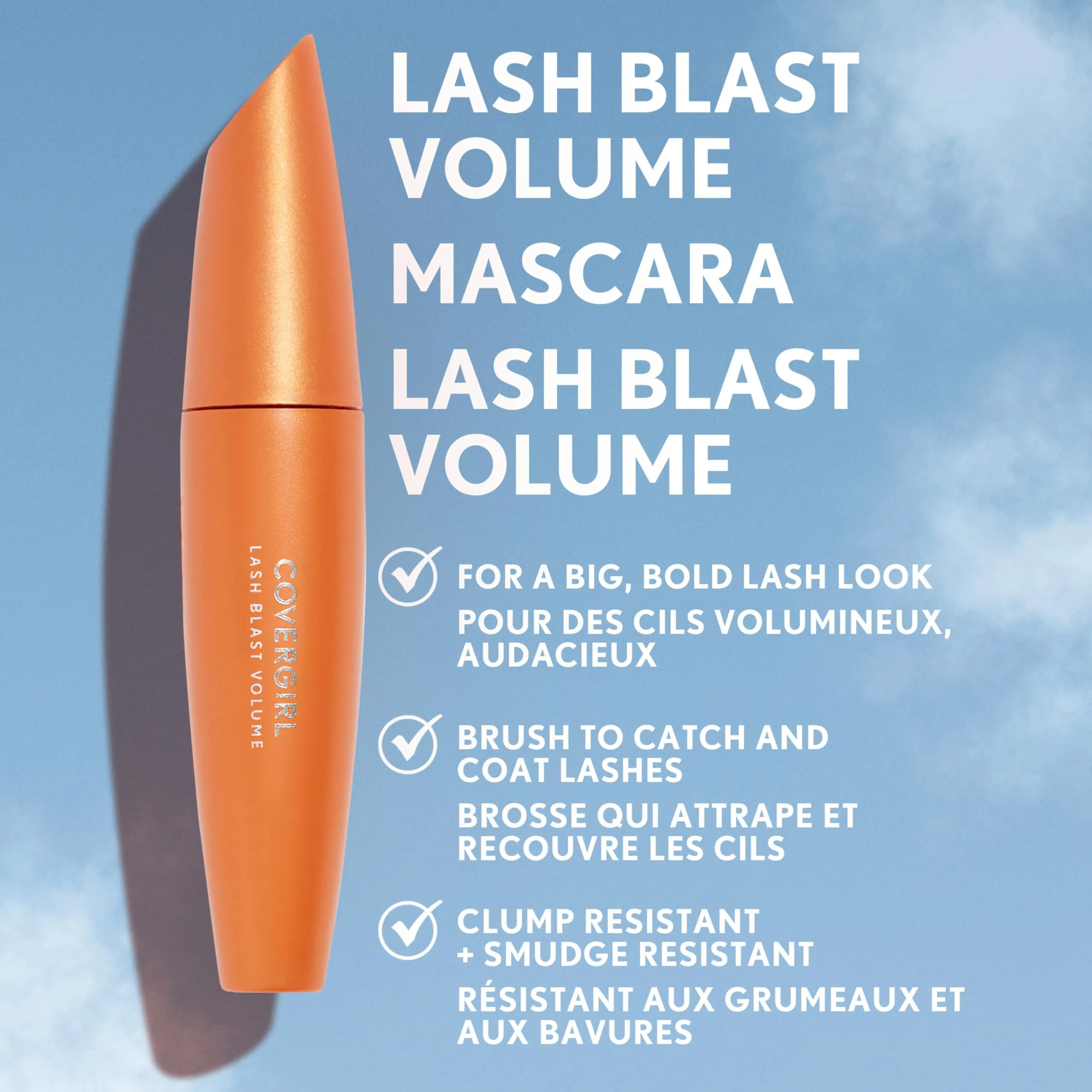 Covergirl Lash Blast Volume Mascara, 10X More Volume, No Clumping, No Flaking, Cruelty-Free