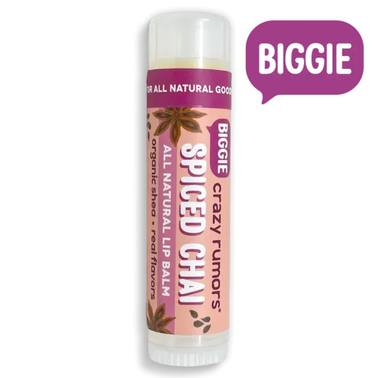 Crazy Rumors BIGGIE Spiced Chai Lip Balm
