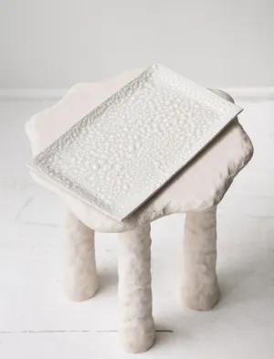 Cream and White Tray