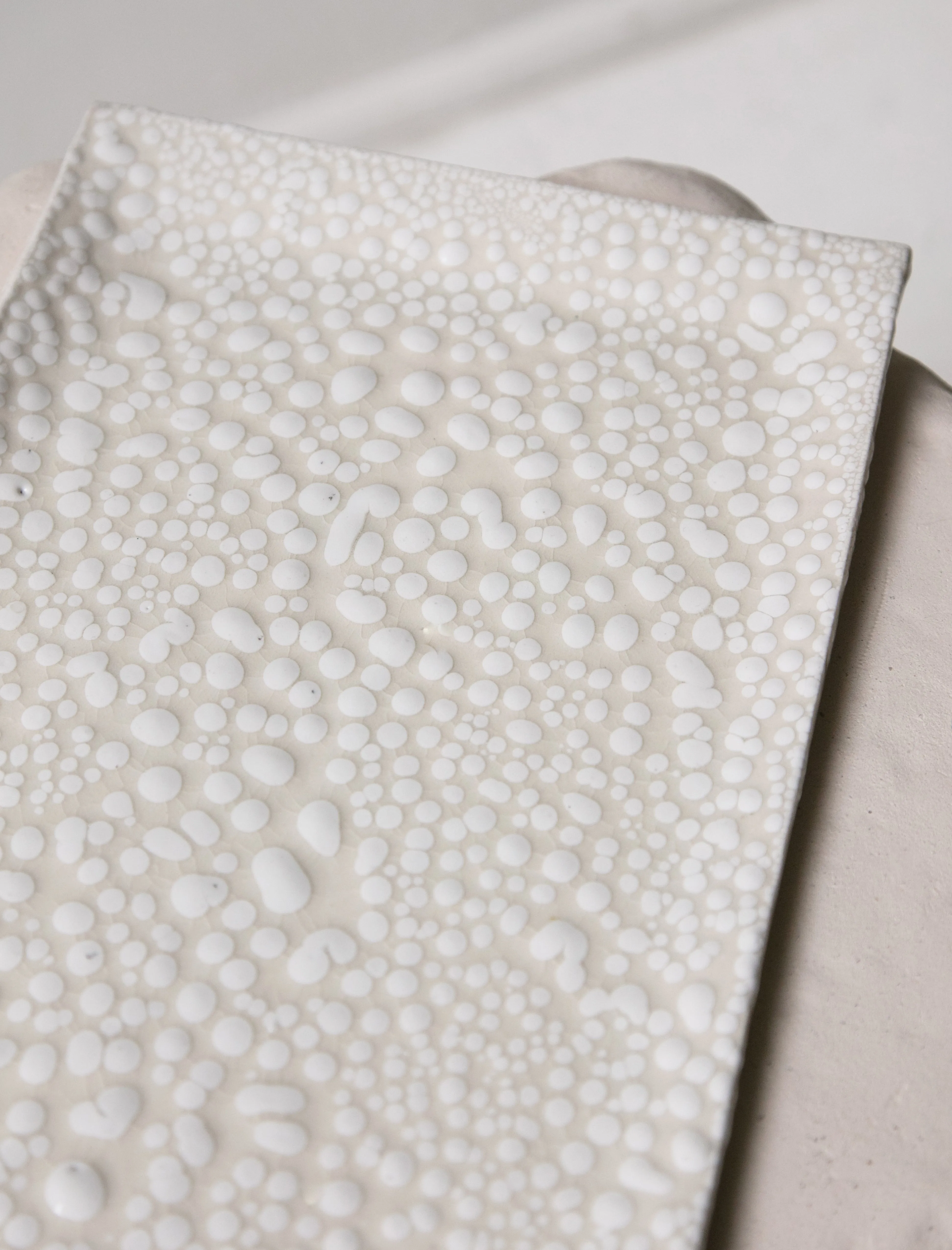 Cream and White Tray