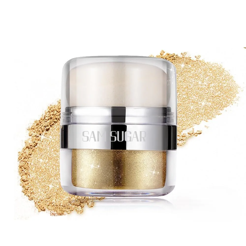 Cushion Highlighter - 3D Luminizing Powder for Face, Eyes & Body (#07)